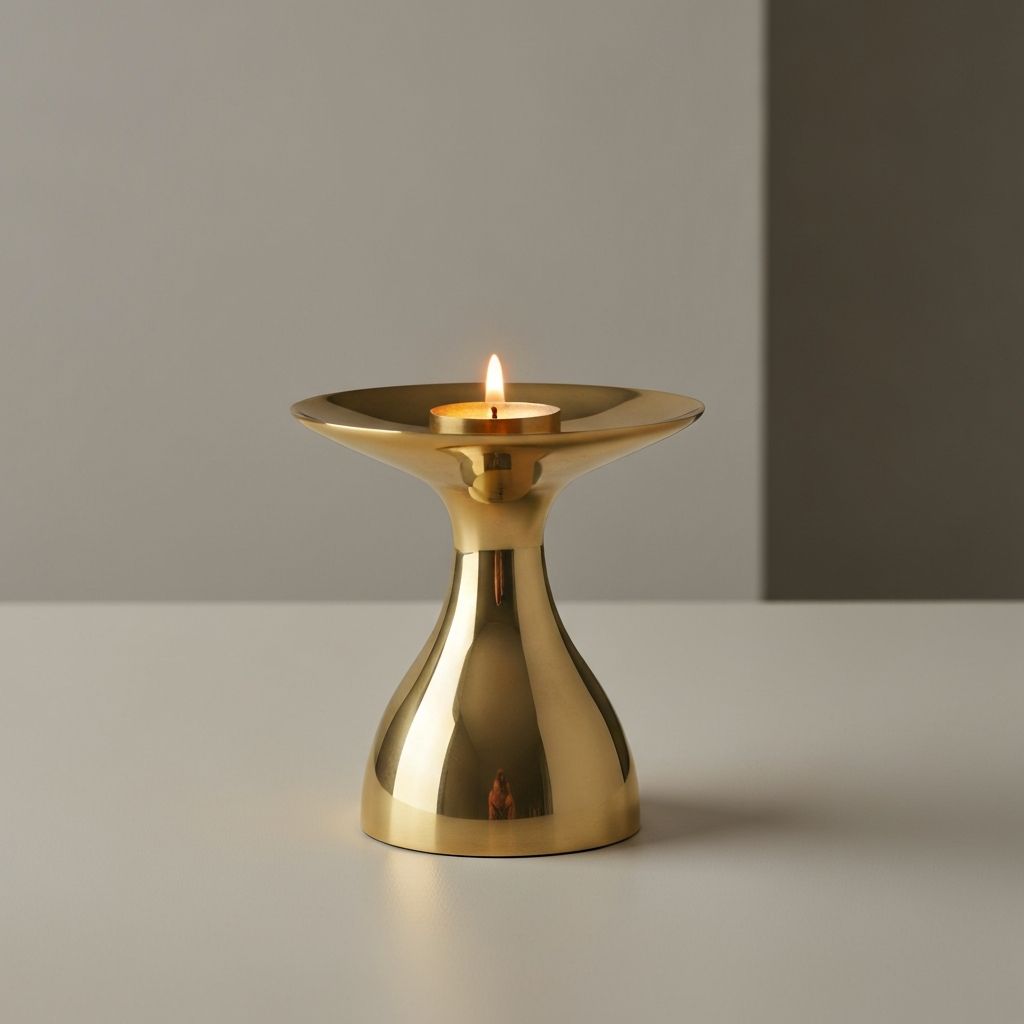 Brass Candleholder